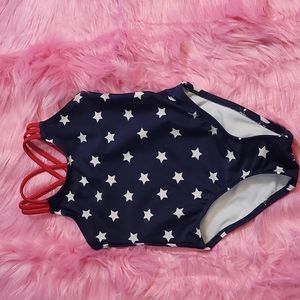 Children's place, 2T, stars, patriotic swimsuit, girls, Trioresale